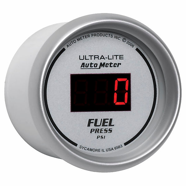 AutoMeter Ultra-Lite Electric Fuel Pressure Gauge (MPN: 6563)