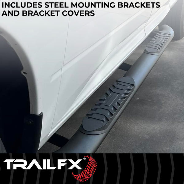 TrailFX 4 Inch Oval Tube Side Steps (MPN: A1019T)