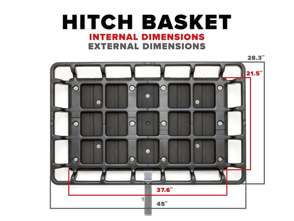 WeatherTech Trailer Hitch Cargo Carrier (MPN: 8AHB01)