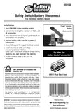 WirthCo Battery Doctor Battery Disconnect Switch (MPN: 20138)
