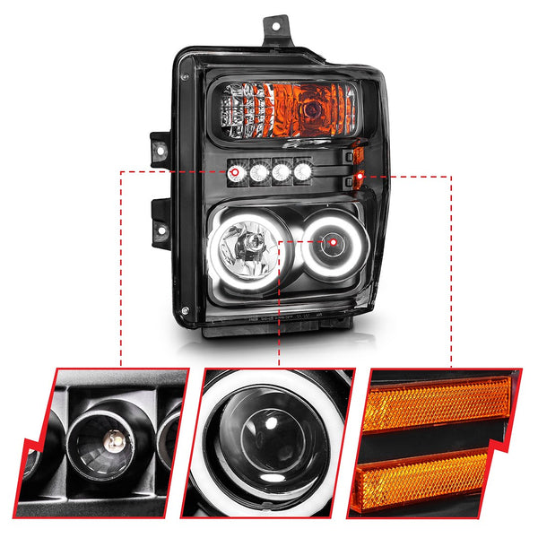 AnzoUSA Projector Headlight Assembly (MPN: 111168)