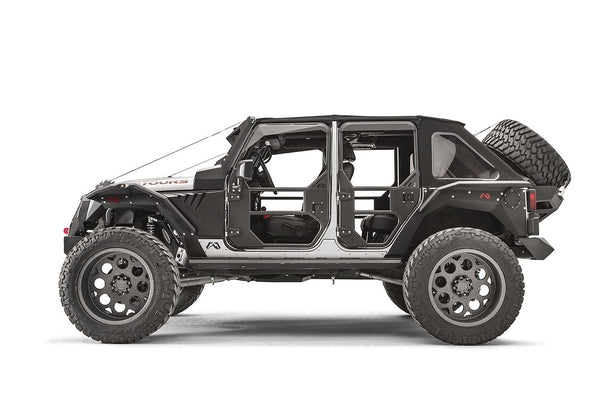 Fab Fours Spare Tire Carrier (MPN: JK2070-B)