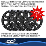 Coast To Coast Impostor Wheel Skin (MPN: IWCIMP388BLK)