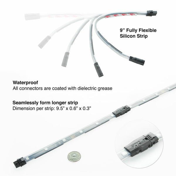 XK Glow Multi Purpose LED Light Strips (MPN: XK-BOAT-STA-DM)
