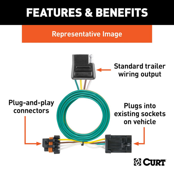 Curt Trailer Wiring Connector (MPN: 56172)