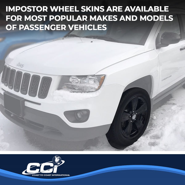 Coast To Coast Impostor Wheel Skin 17 Inch (MPN: IWCIMP373BLK)