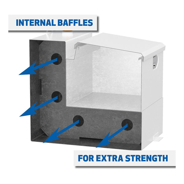UWS Steel-Aluminum Combo Transfer Tank (MPN: ST-75-COMBO-W)