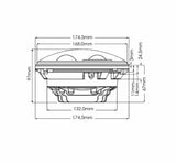 Quake LED Headlight Assembly (MPN: QTE568)