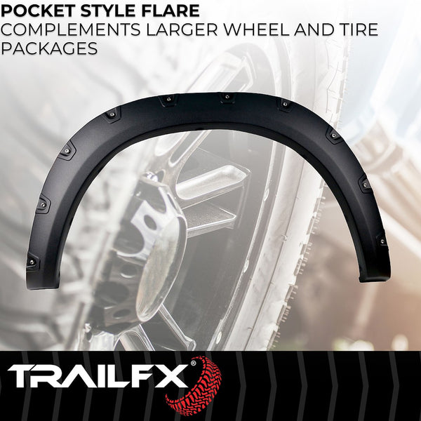 TrailFX Fender Flares (MPN: TFD3002T)