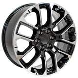 OE Wheels CV67 22 Inch Aluminum Wheel (MPN: CV67-22090-6550-28MB)