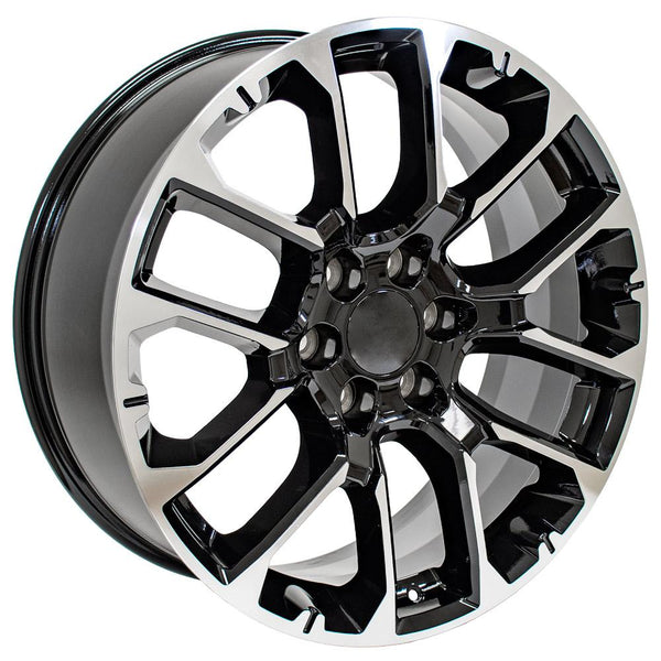 OE Wheels CV67 22 Inch Aluminum Wheel (MPN: CV67-22090-6550-28MB)