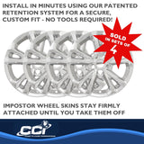 Coast To Coast Impostor Wheel Skin 17 Inch (MPN: IWCIMP384X)