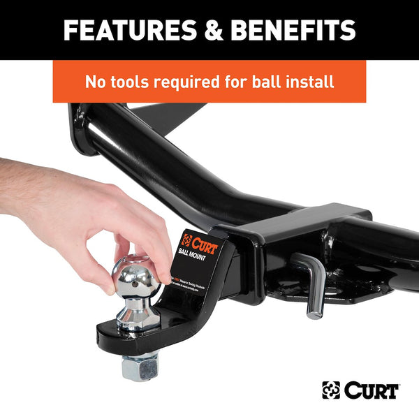 CURT Switch Ball Trailer Hitch Ball (MPN: 42280)