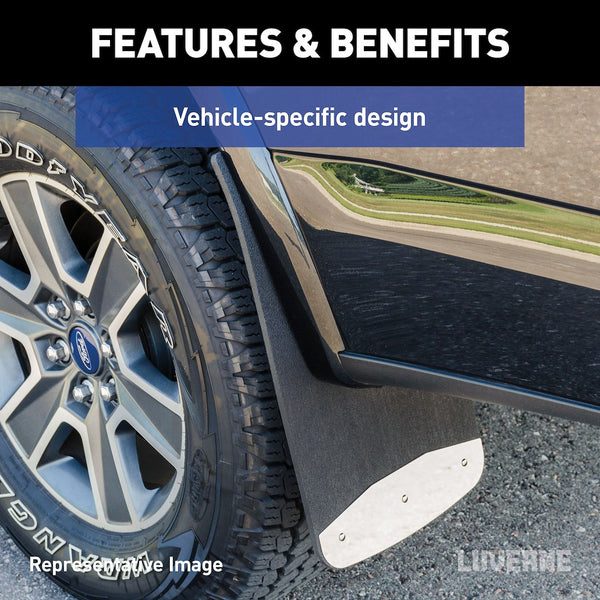 Luverne Textured Rubber Mud Guards (MPN: 251124)