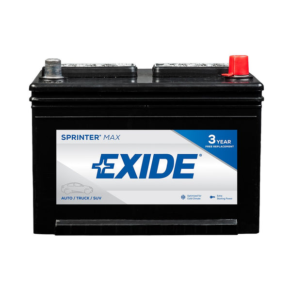 Exide Sprinter Max Classic Battery (MPN: SX58R)