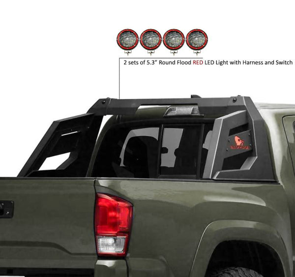 Black Horse Offroad Truck Bed Bar (MPN: RB-AR3B-PLFR)