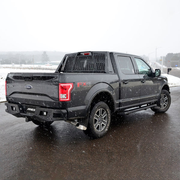 Aries AdvantEDGE Running Board With Step Pads (MPN: 2556014)