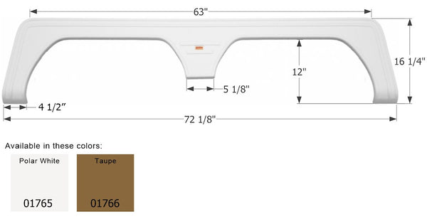Icon Fender Skirt for Keystone Challenger Models (MPN: 01765)