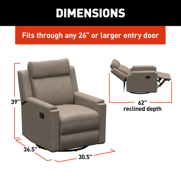 Thomas Payne Swivel Glider Recliner (MPN: 2024044209)