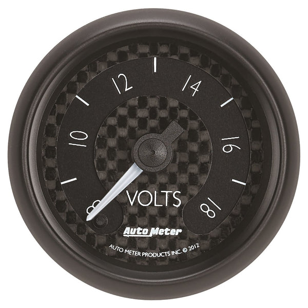 AutoMeter Gauge Voltmeter GT Series (MPN: 8091)
