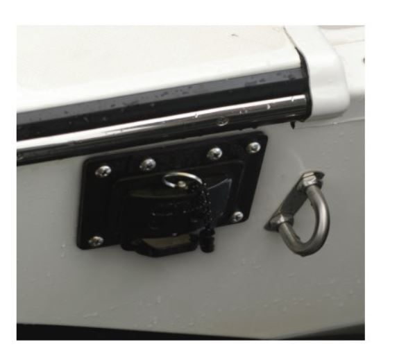 Attwood Marine Transom Ladder (MPN: 19902-44)