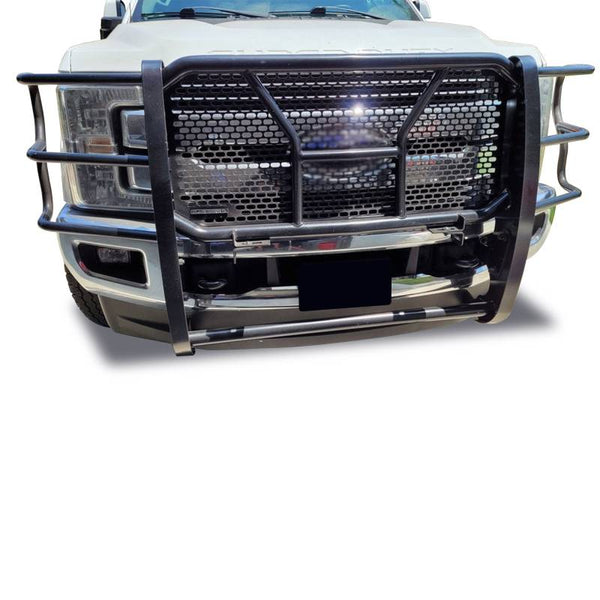 Black Horse Off Road Grille Guard (MPN: RU-FOF217-B)