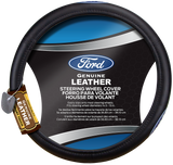 Plasticolor Genuine Leather Steering Wheel Cover (MPN: 006743R01)