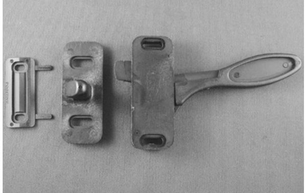 Strybuc Screen Door Latch (MPN: 17-180RHBC)
