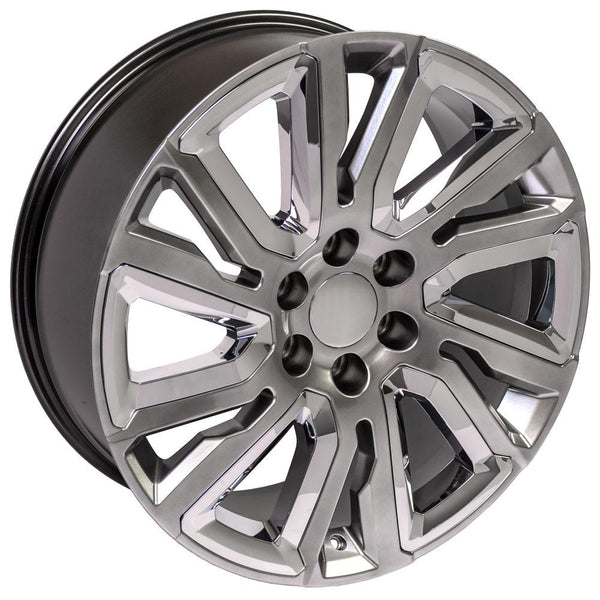 OE Wheels CV39 Aluminum Wheel (MPN: CV39-22090-6550-28HB-IC)