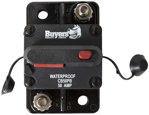 Circuit Breaker 50 Amp by Buyers Products (MPN: CB50PB)