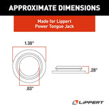 Lippert Components Trailer Tongue Jack Plug (MPN: 225875)