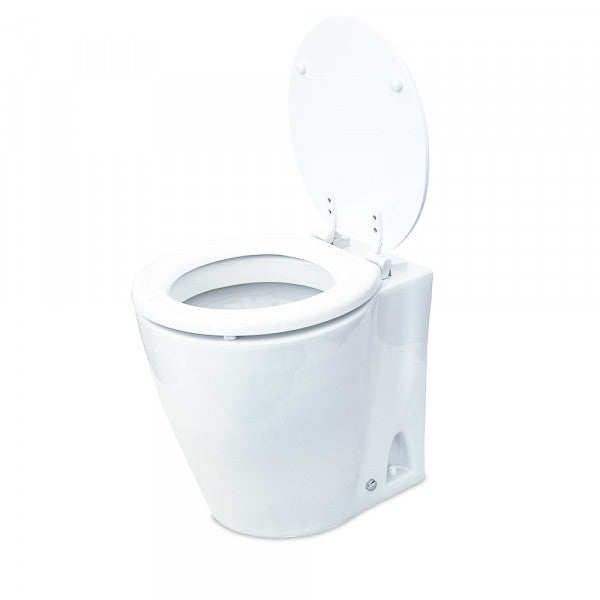 Marine Electric Toilet with Wooden Seat (MPN: 07-02-043)