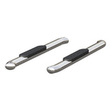 Aries 4 Inch Oval Nerf Bar With Step Pads (MPN: S225039-2)
