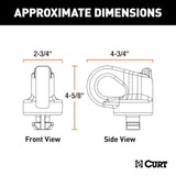 CURT Trailer Safety Chain Anchor (MPN: 60691)