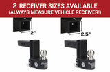 Weigh Safe Trailer Hitch Ball Mount (MPN: SWS6-2)