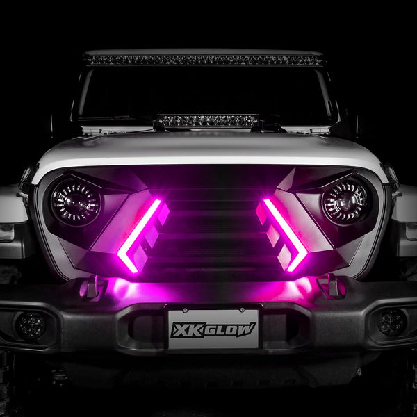 XK Glow Daytime Running Light (MPN: XK-GRILL-JK1-DM)