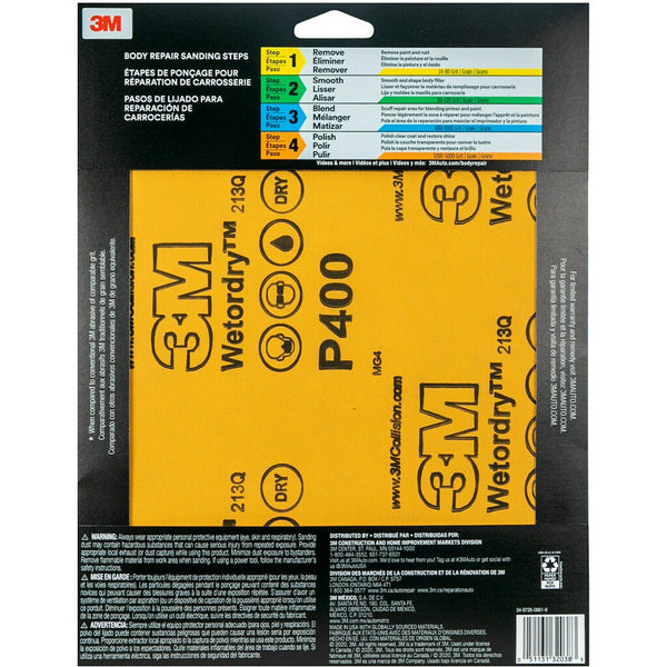 3M Wetordry Sandpaper (MPN: 32038)