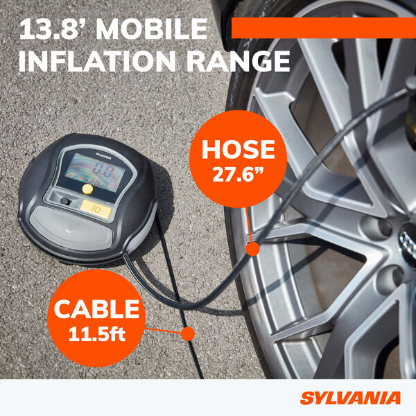 Sylvania Portable Tire Inflator (MPN: RTC1000.BX)