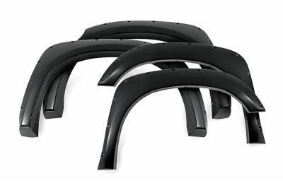 Black Horse Off Road Fender Flare (MPN: FF-NITI02-SM-PKT)