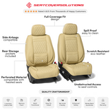 Seat Cover Solutions Luxury Bucket Seat Covers (MPN: FFFBE)