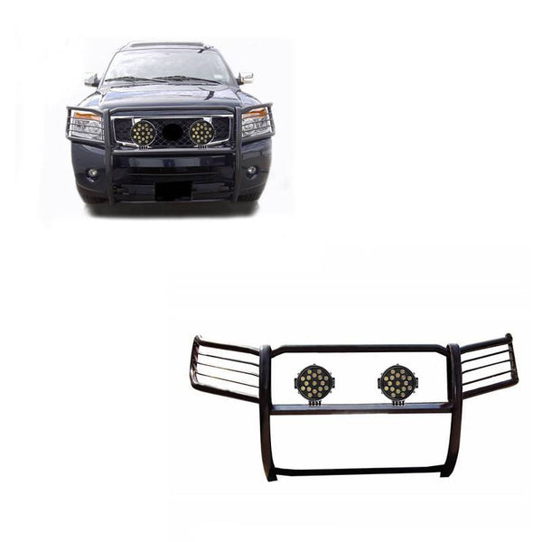Black Horse Grille Guard Kit (MPN: 17NR26MA-PLB)