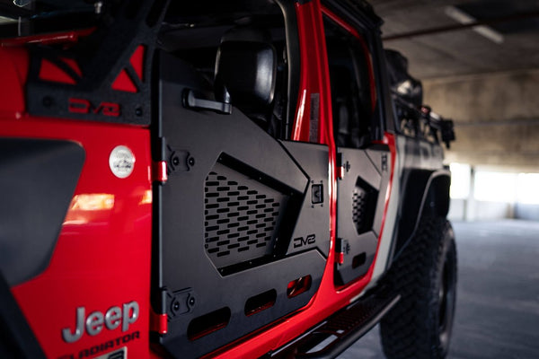 DV8 Offroad Lower Half Doors (MPN: HDJL-02R)