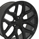 OE Wheels CV98B Aluminum Wheel (MPN: CV98B-24100-6550-24B1)