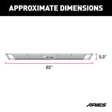 Aries AdvantEDGE Running Board With Step Pads (MPN: 2556009)