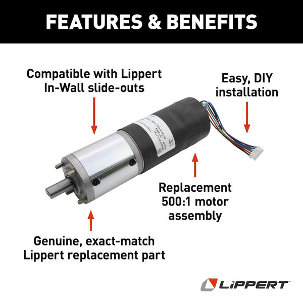 Lippert Slide Out Motor (MPN: 287298)