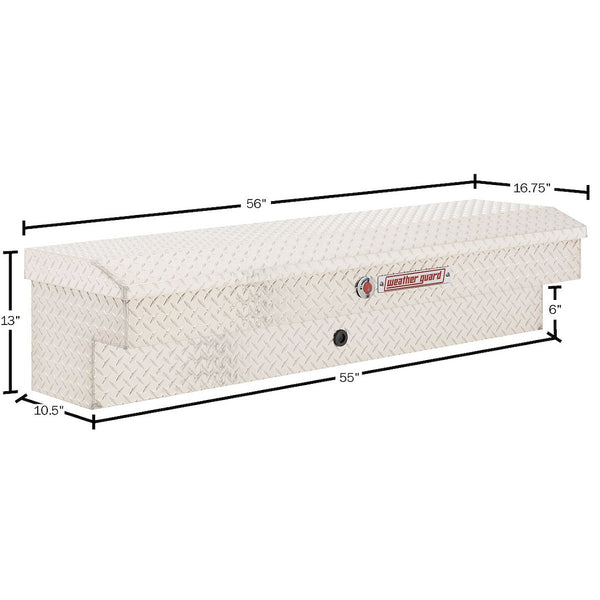 Weather Guard Lo-Side Aluminum Truck Toolbox (MPN: 174-0-04)