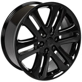 OE Wheels FR76 Gloss Black Wheel (MPN: FR76-22090-6135-44B)