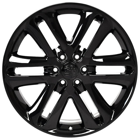 OE Wheels FR76 Gloss Black Wheel (MPN: FR76-22090-6135-44B)