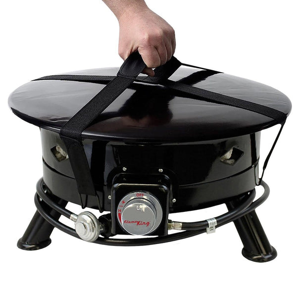 Flame King Portable Propane Fire Pit (MPN: FKG6502D)
