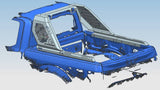 Black Horse Off Road Vigor Truck Bed Bar (MPN: VIRB05B)